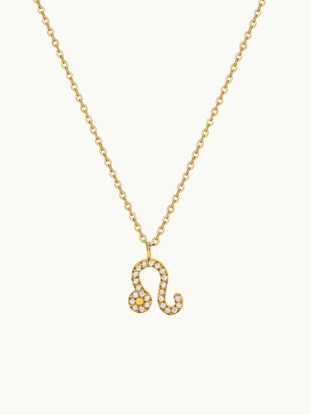 Zodiac Pendant Zirkonia Kette