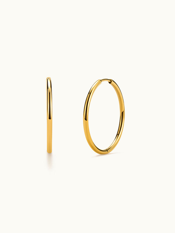 Essential Middle 2.8cm Hoop Ohrringe