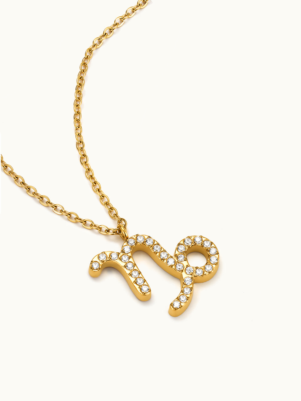 Zodiac Pendant Zirkonia Kette