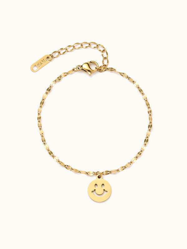 Smiley Face Armband