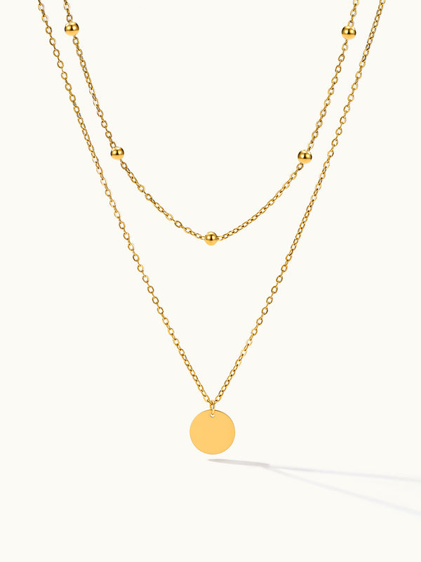 Double Layered Disc Kette