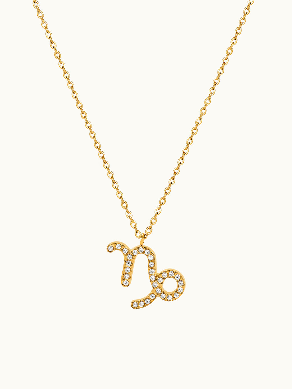 Zodiac Pendant Zirkonia Kette