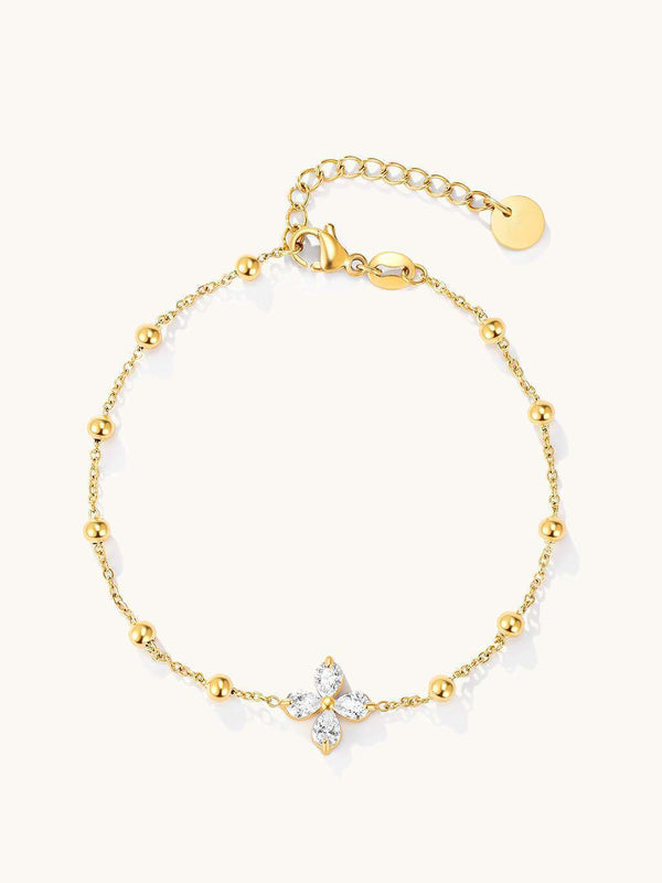 Petal Flower Ball Armband