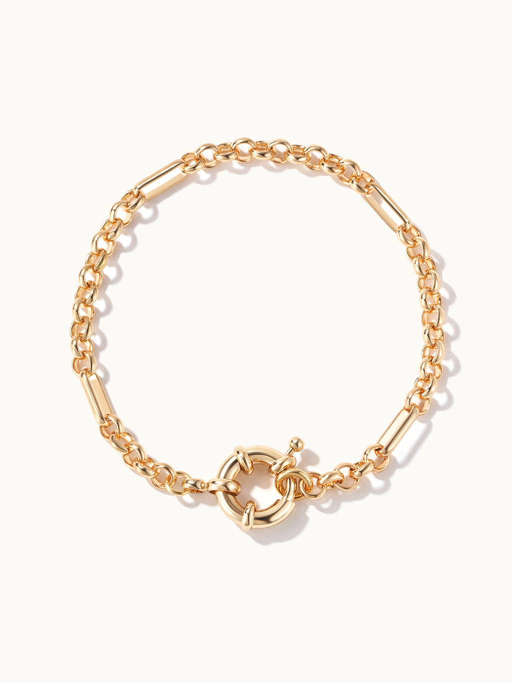 Lariat Chain Circle Armband