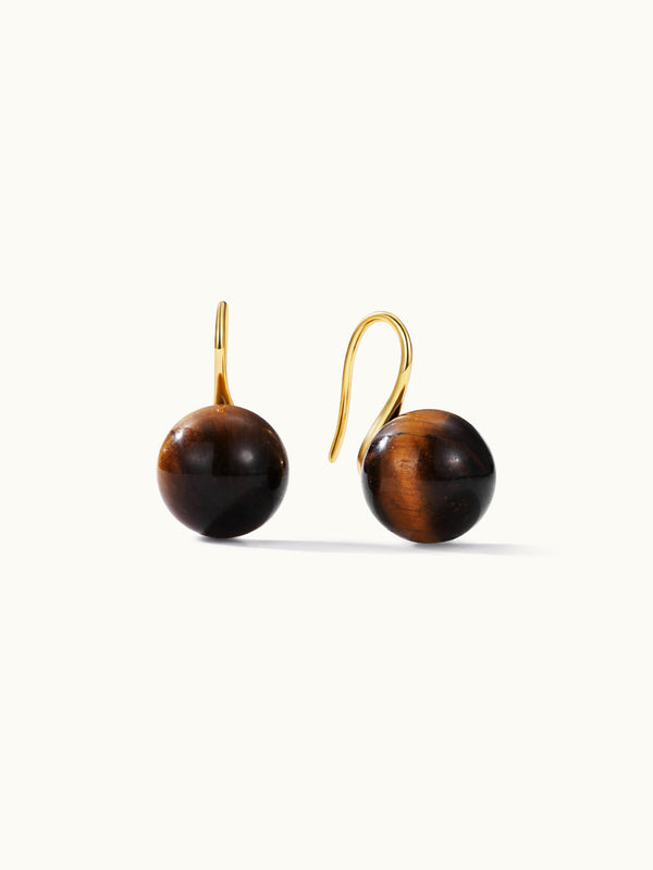 Tiger's Eye Ohrringe