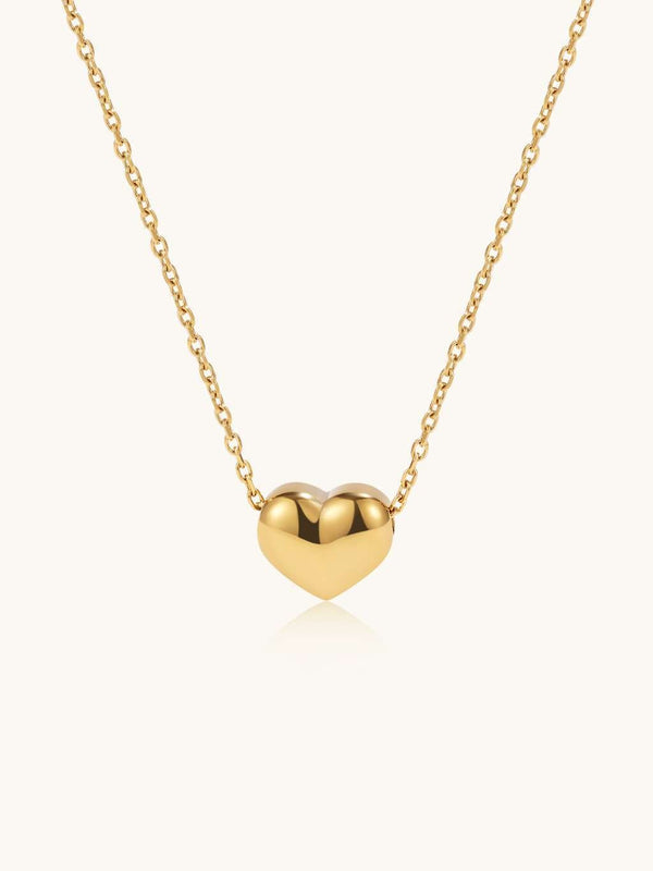 Full Heart Kette Gold