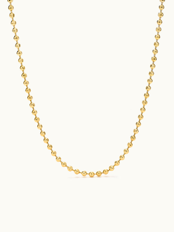 Pumpkin Beaded Ball Kette