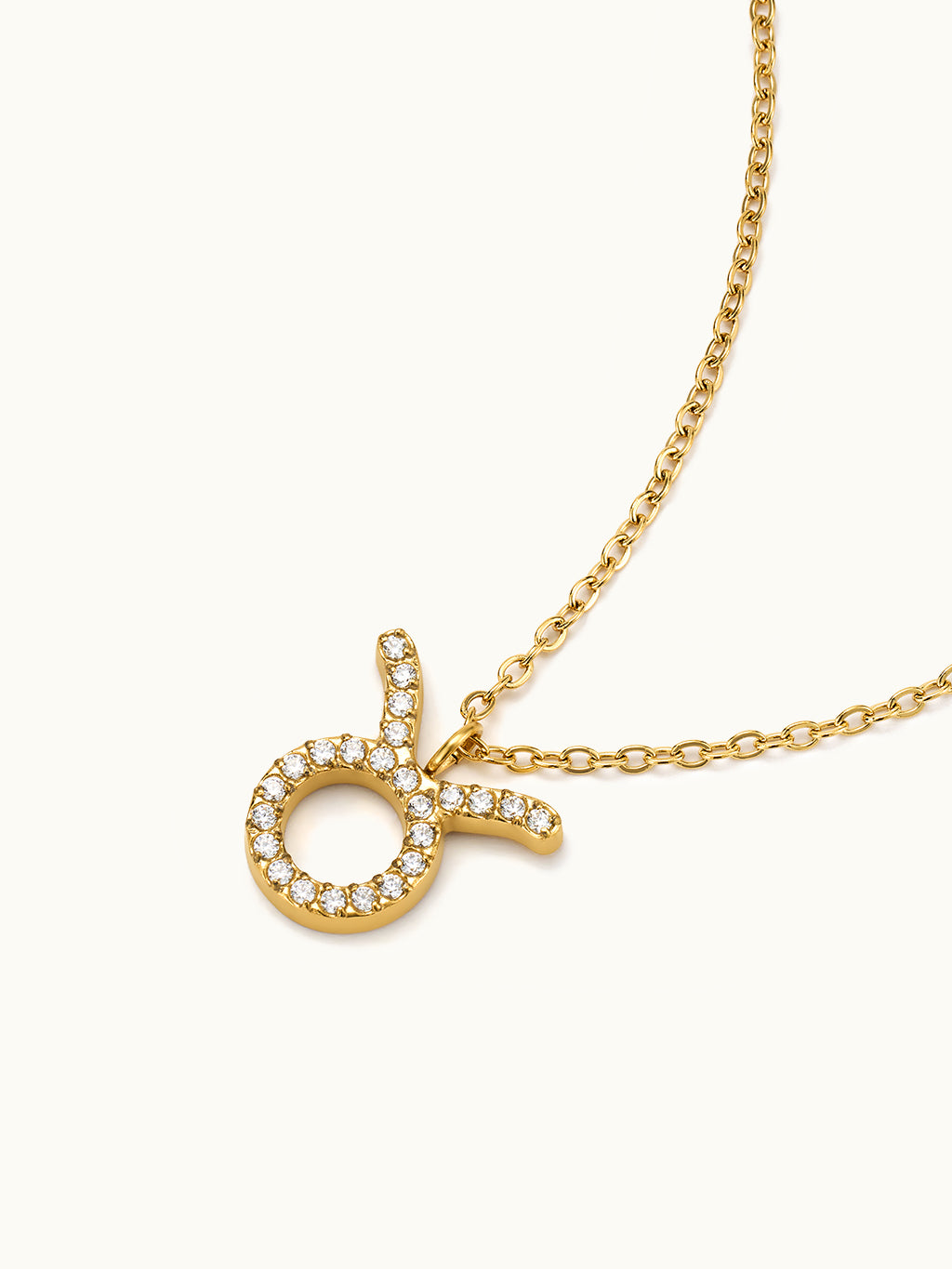 Zodiac Pendant Zirkonia Kette