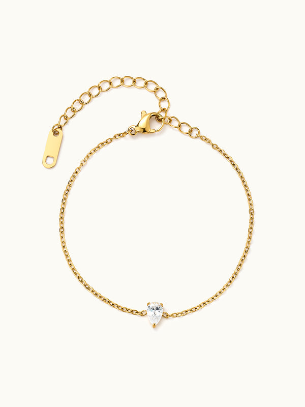Small Tear Drop Armband