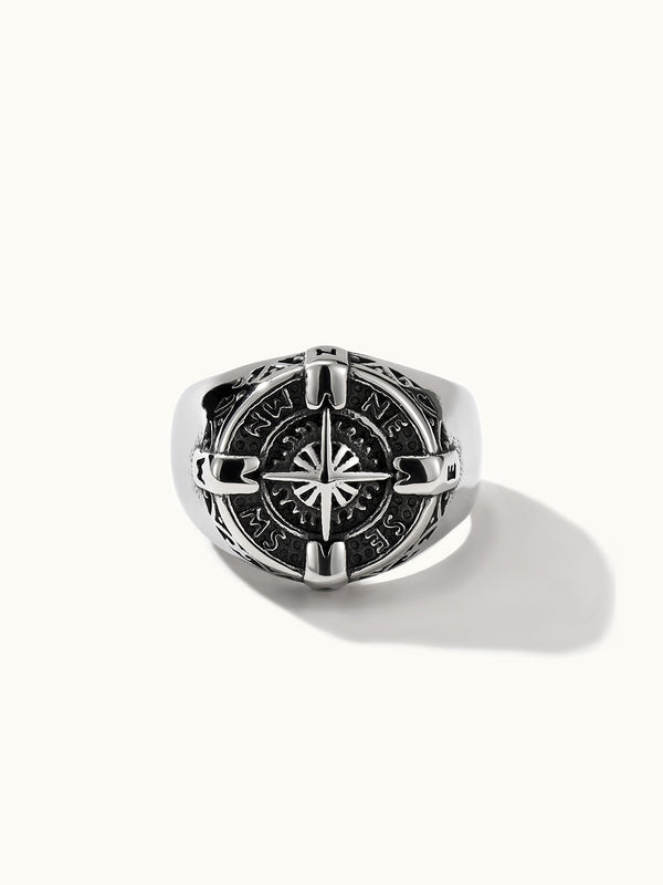 Vintage Compass Ring