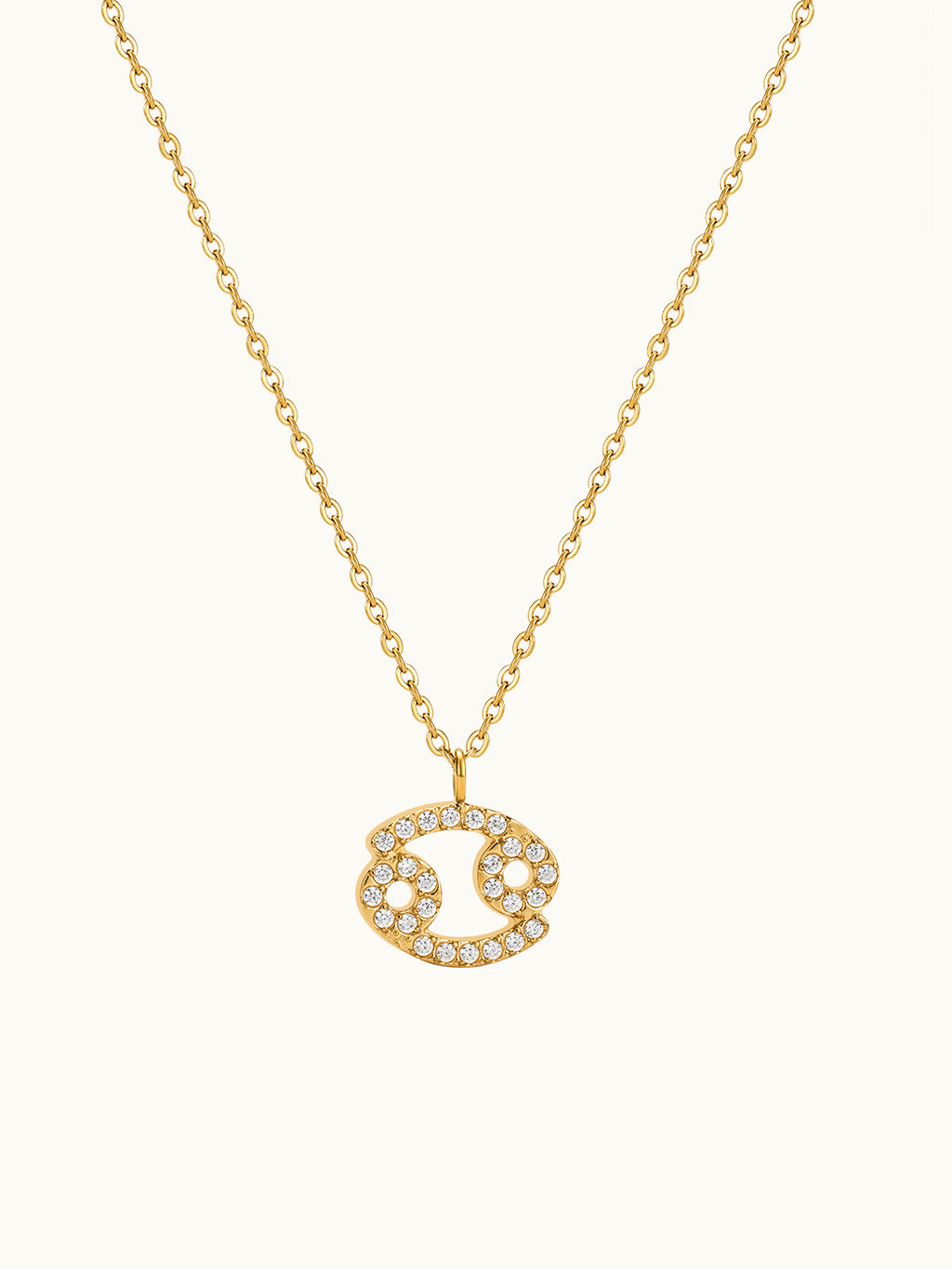 Zodiac Pendant Zirkonia Kette