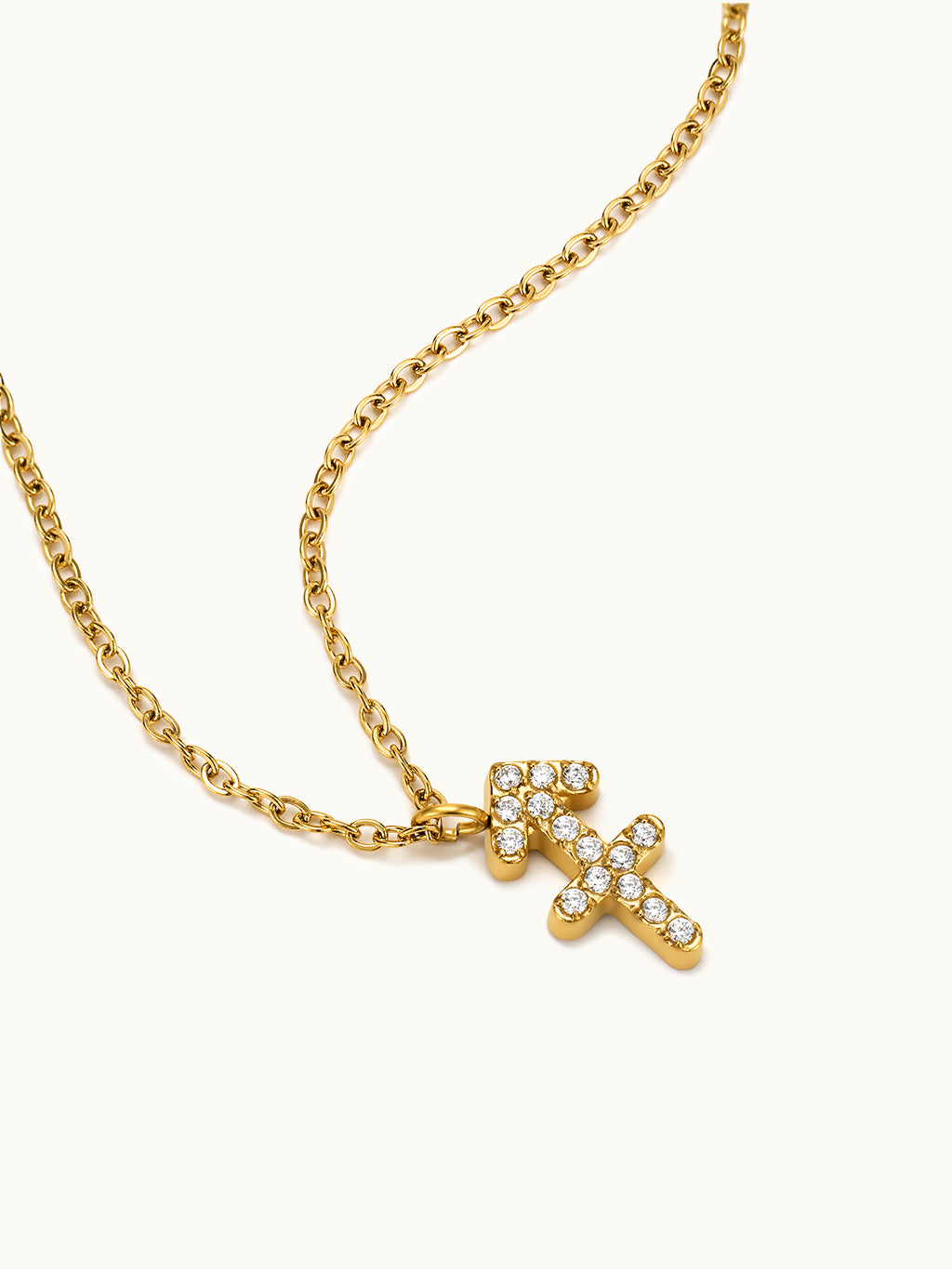 Zodiac Pendant Zirkonia Kette