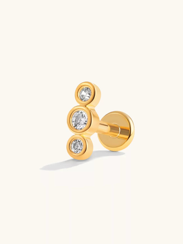 Three Sparkle Piercing
