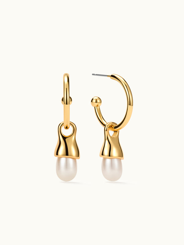 Freshwater Pearl Removable Ohrringe