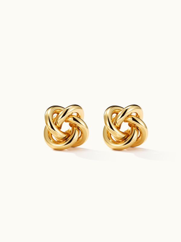 Knot Stud Ohrringe