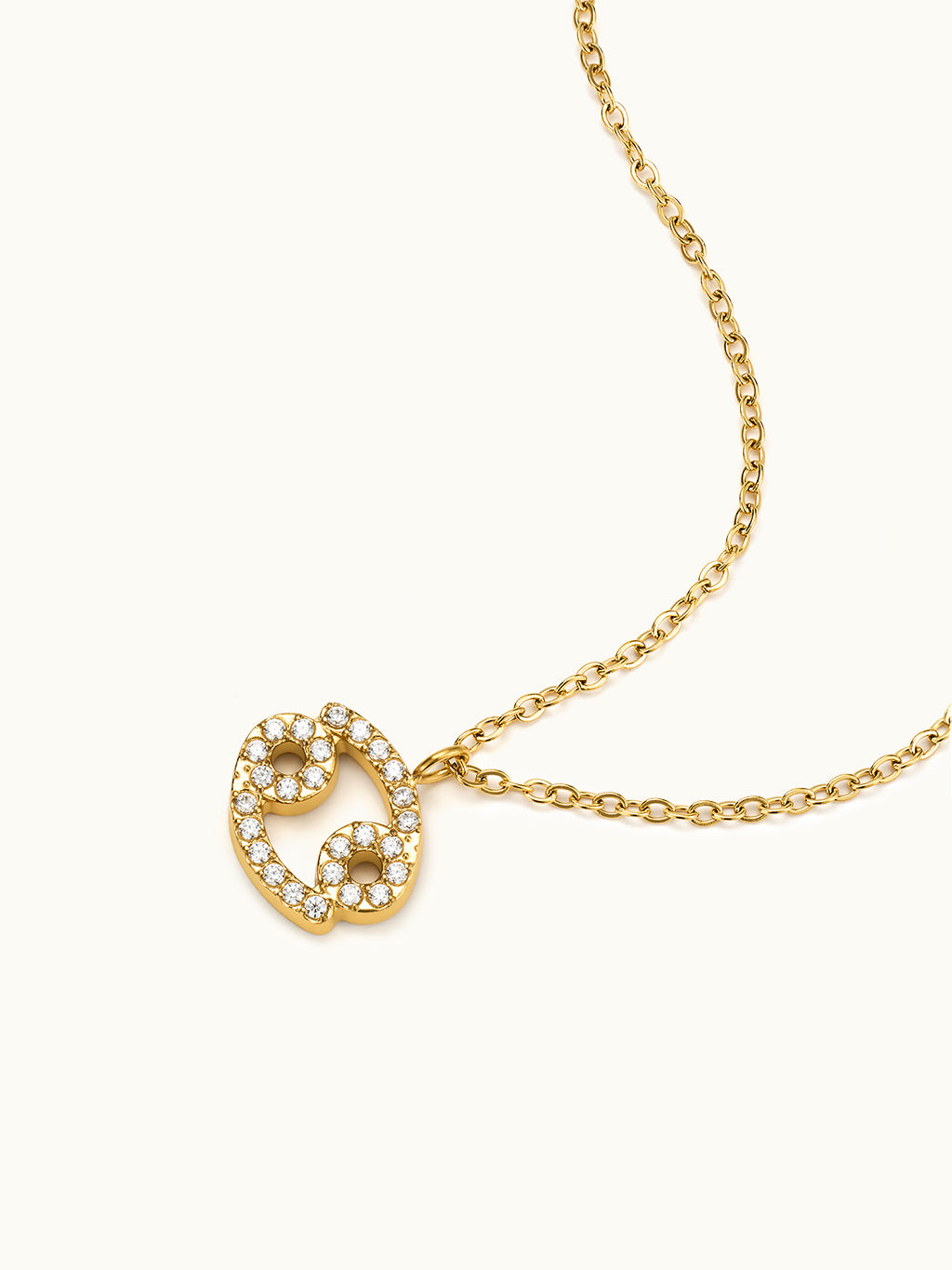 Zodiac Pendant Zirkonia Kette