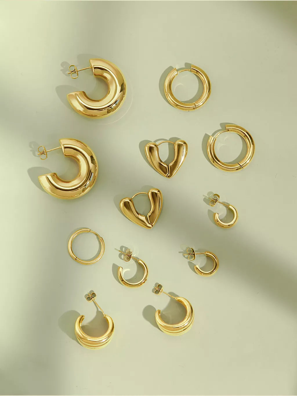 Chunky Small Hoops