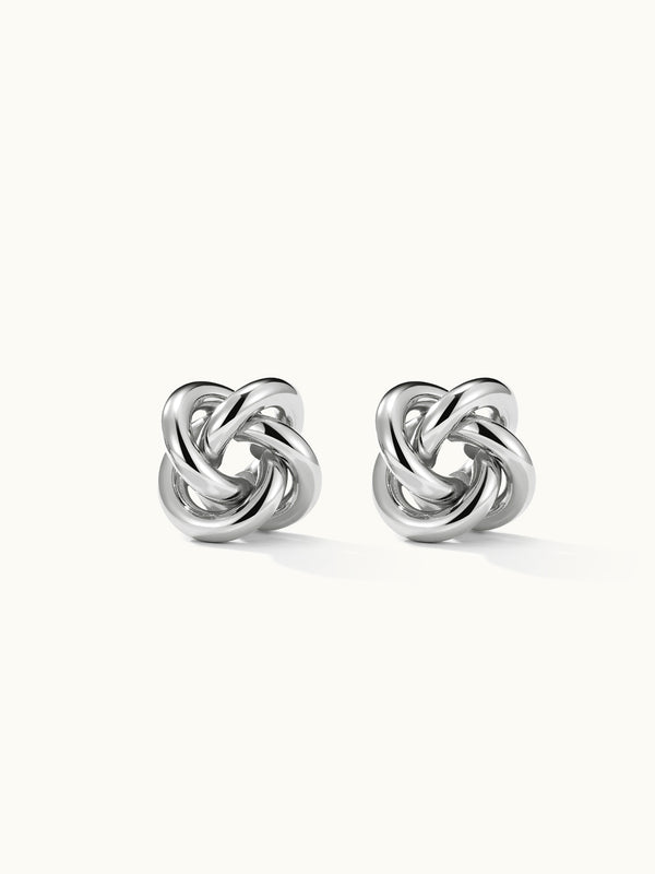 Knot Stud Ohrringe