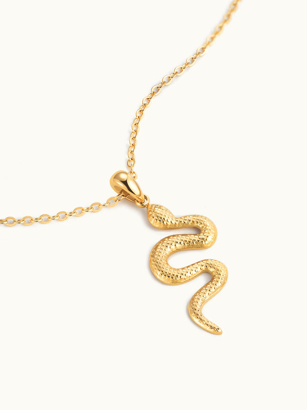 Classic Textured Snake Kette