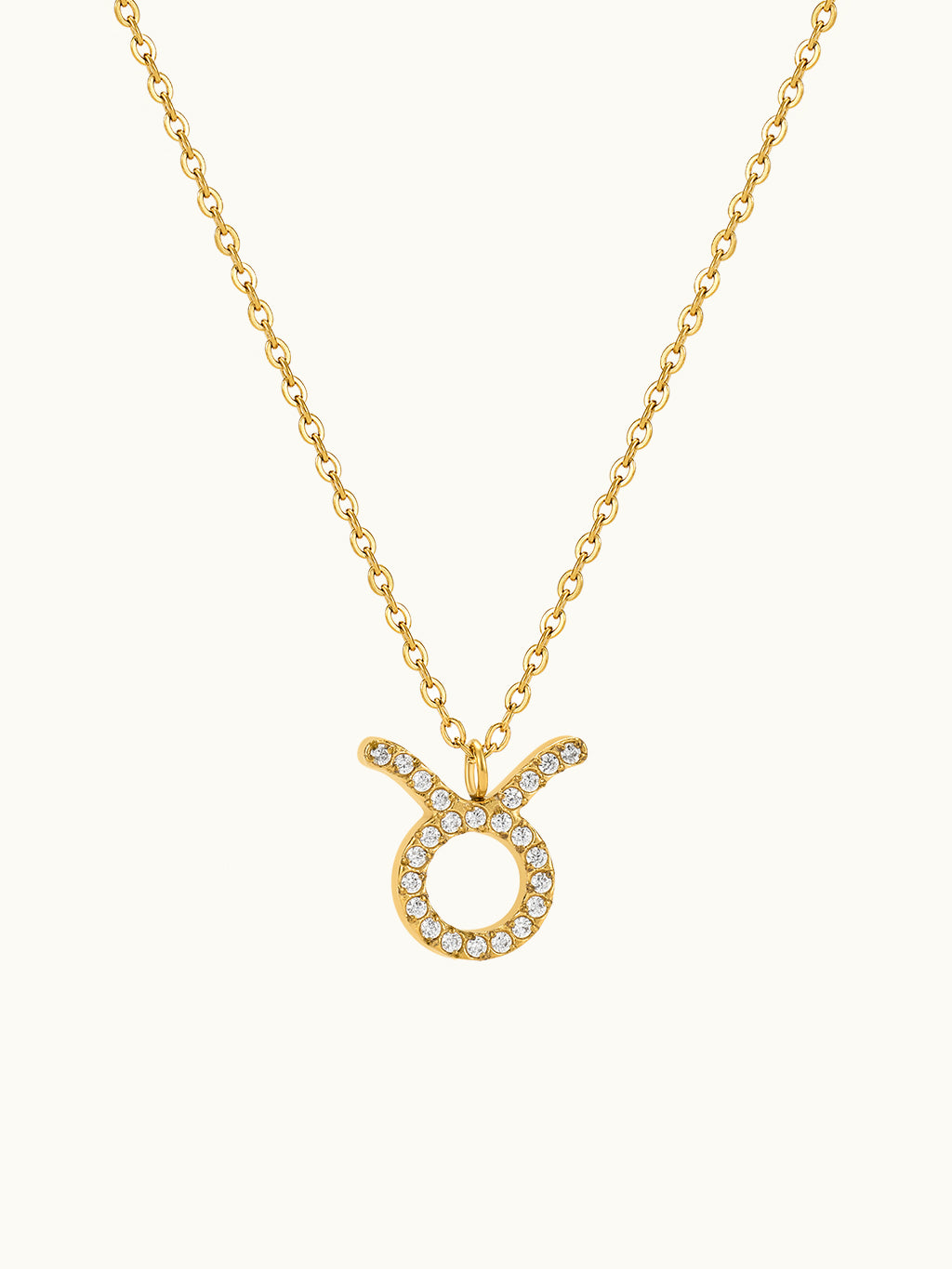 Zodiac Pendant Zirkonia Kette