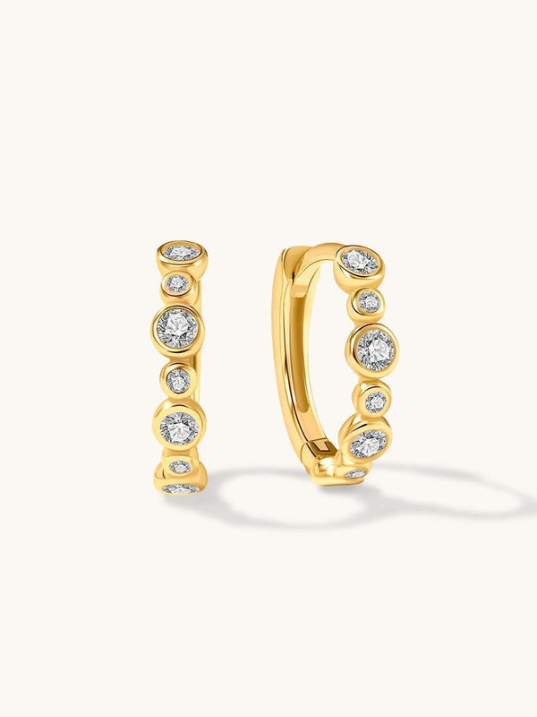 Sparkle Zirkon Hoops