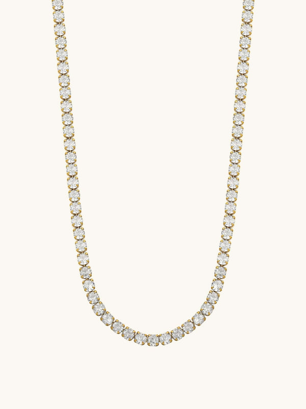 Full Zirkon Tennis Kette
