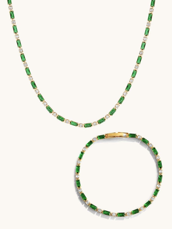 Green Tennis Set