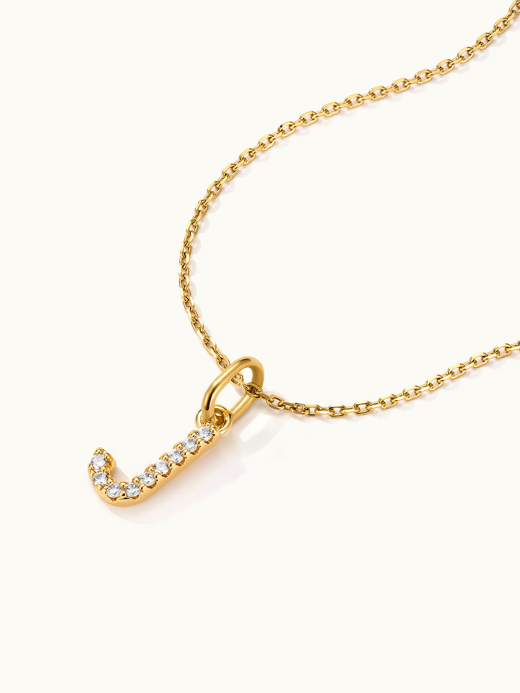 Diamond Pave Letter Z Kette