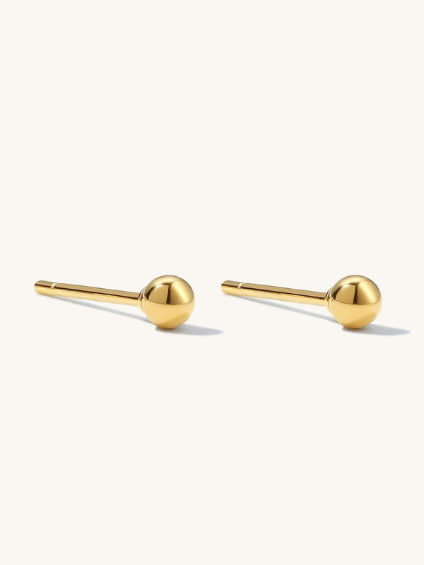 Classic 3mm Ball Stud Ohrringe