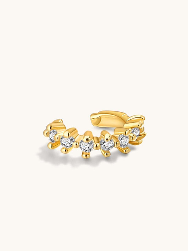 Delicate Zircon Earcuff