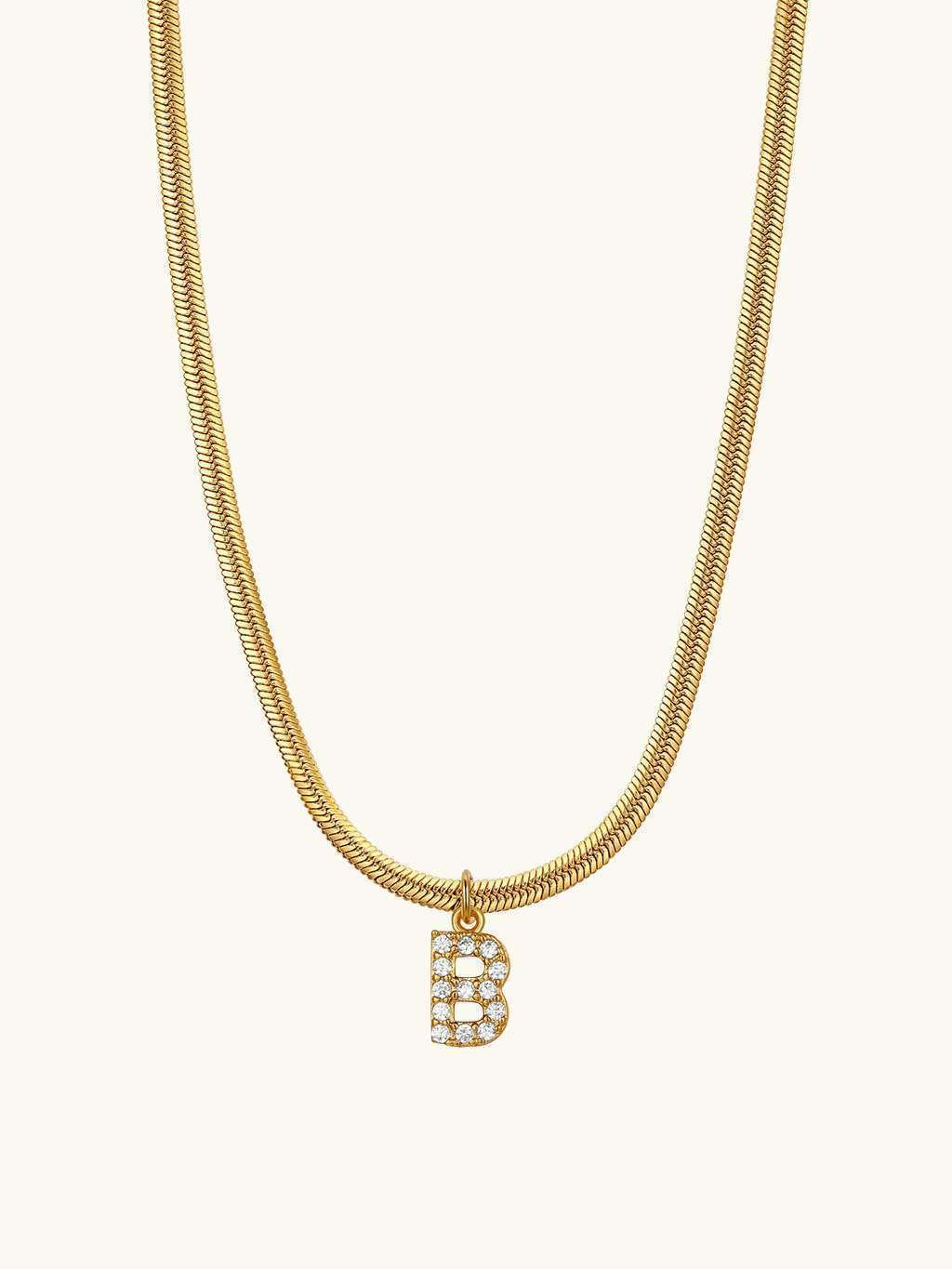 Sparkling Letter Q Kette