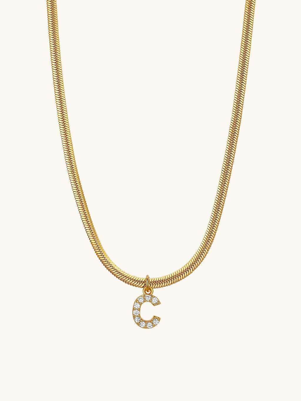 Sparkling Letter N Kette