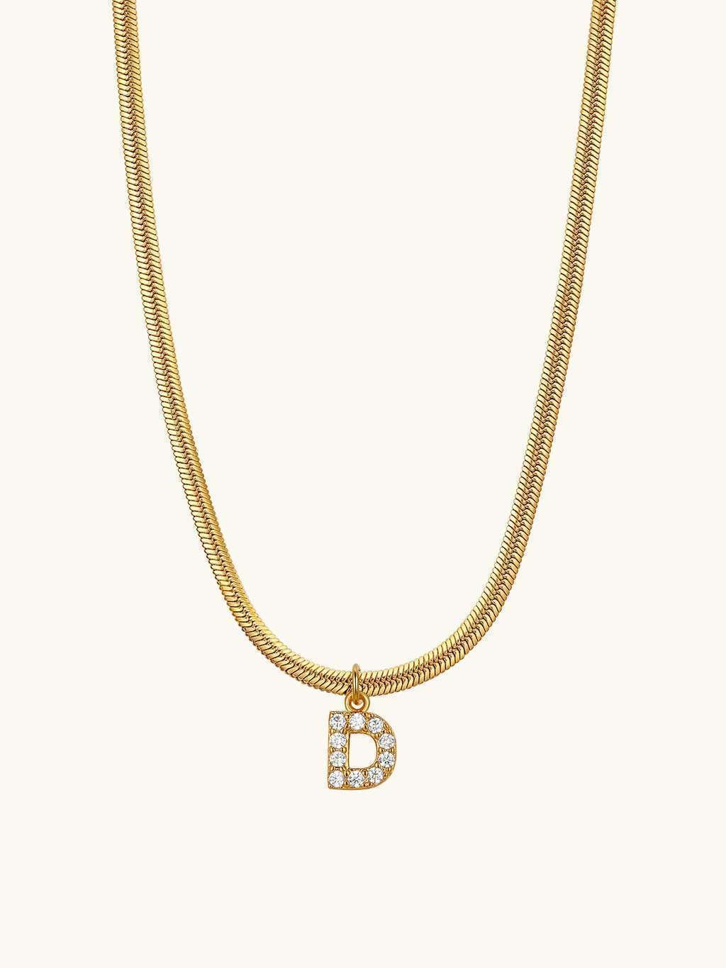 Sparkling Letter G Kette