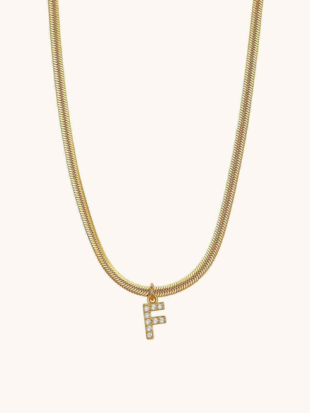 Sparkling Letter Q Kette