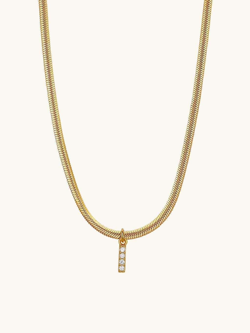 Sparkling Letter K Kette