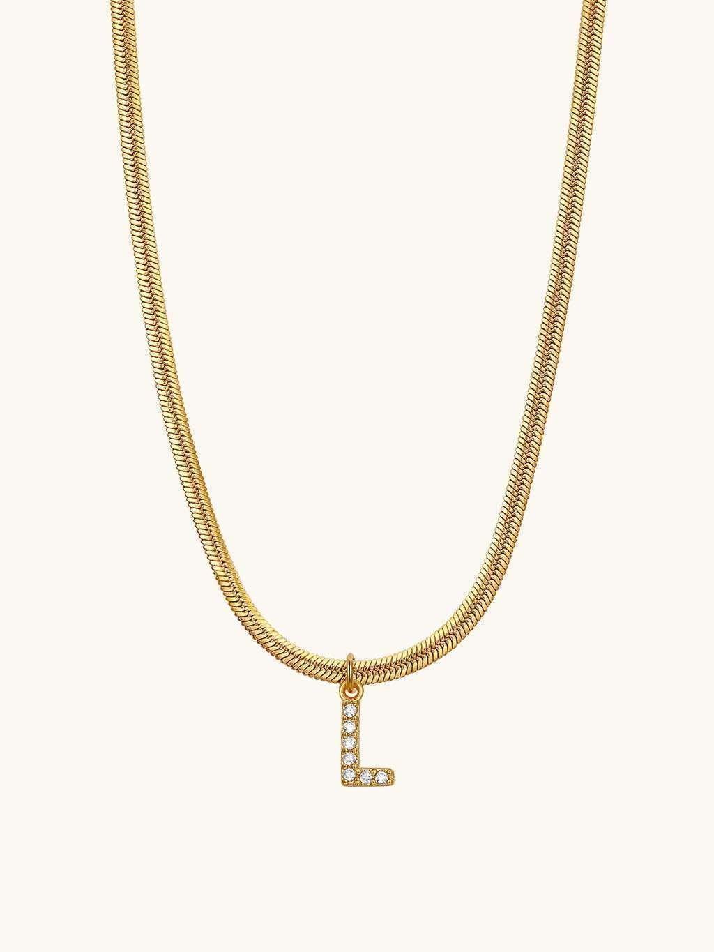 Sparkling Letter Q Kette