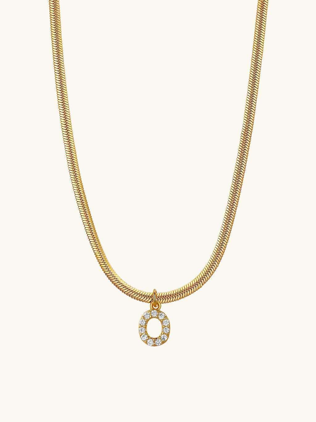 Sparkling Letter P Kette