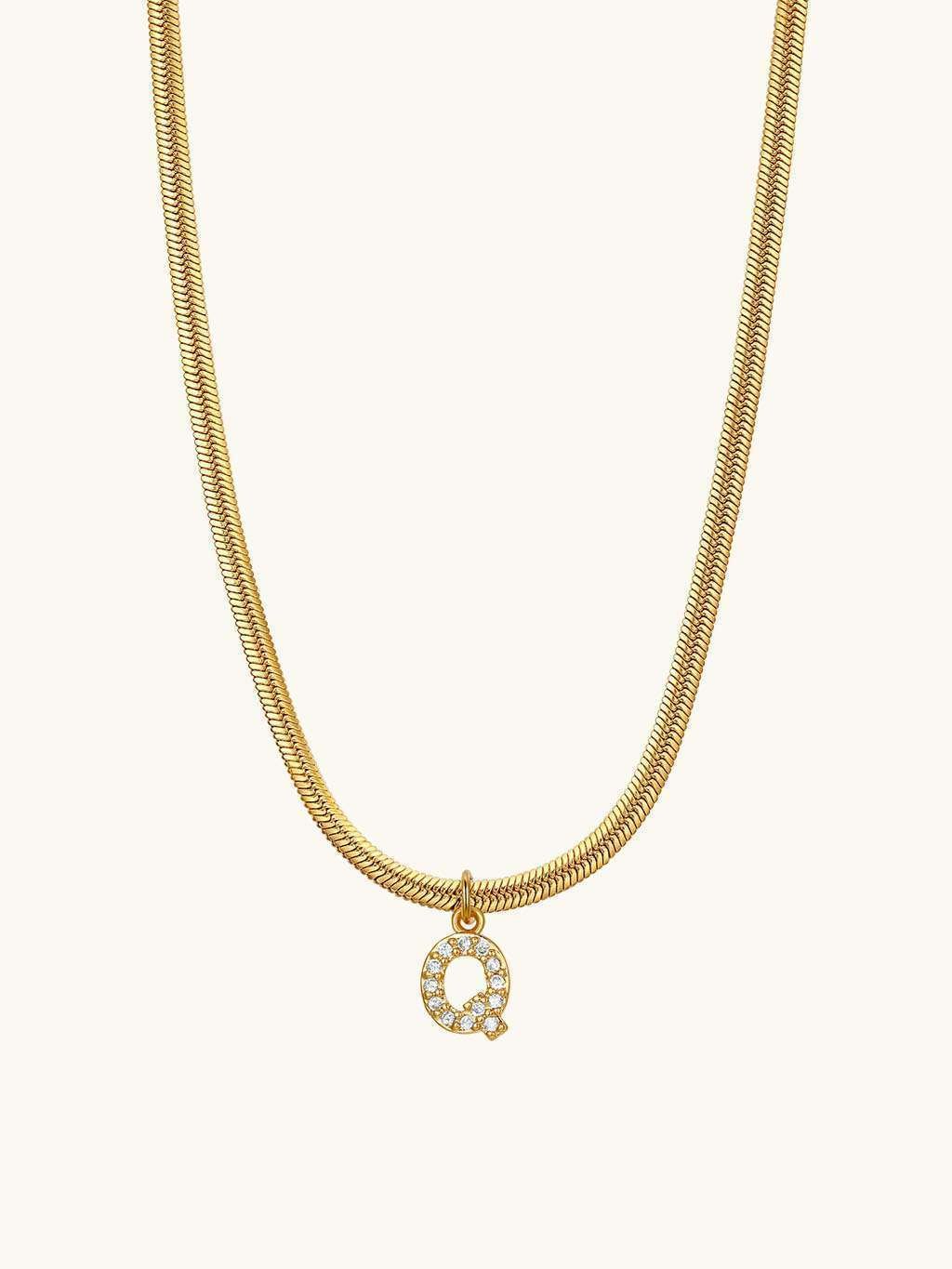 Sparkling Letter M Kette