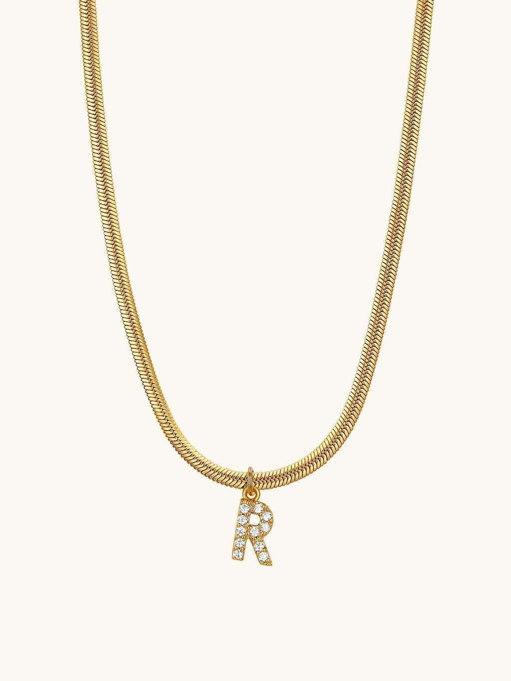 Sparkling Letter N Kette