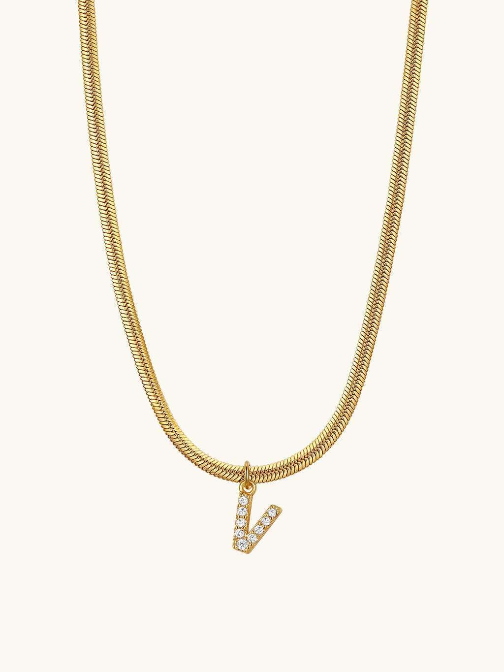 Sparkling Letter G Kette