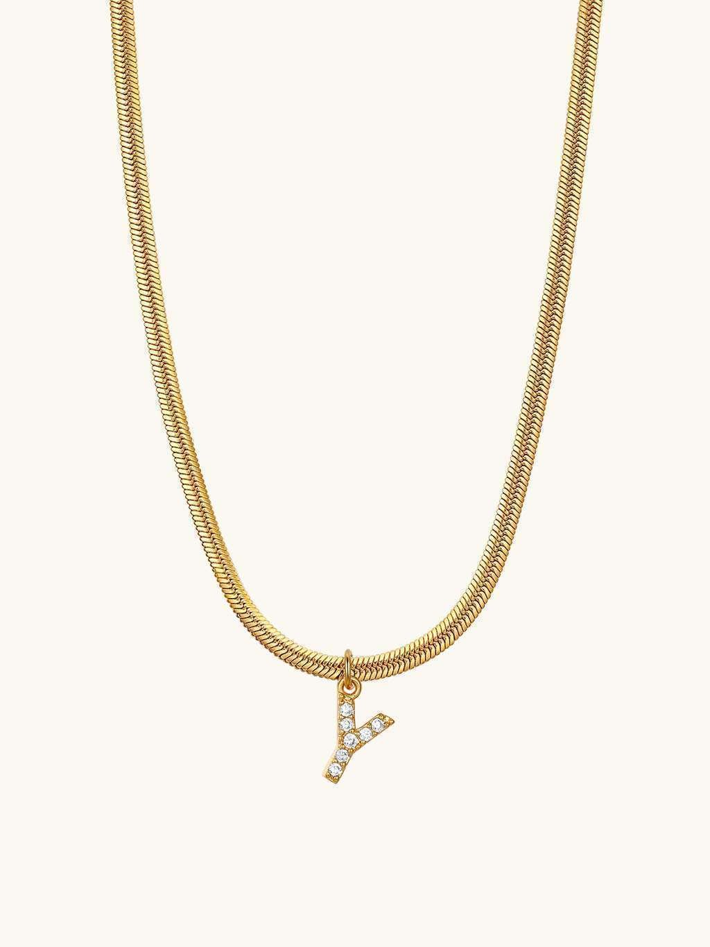 Sparkling Letter R Kette