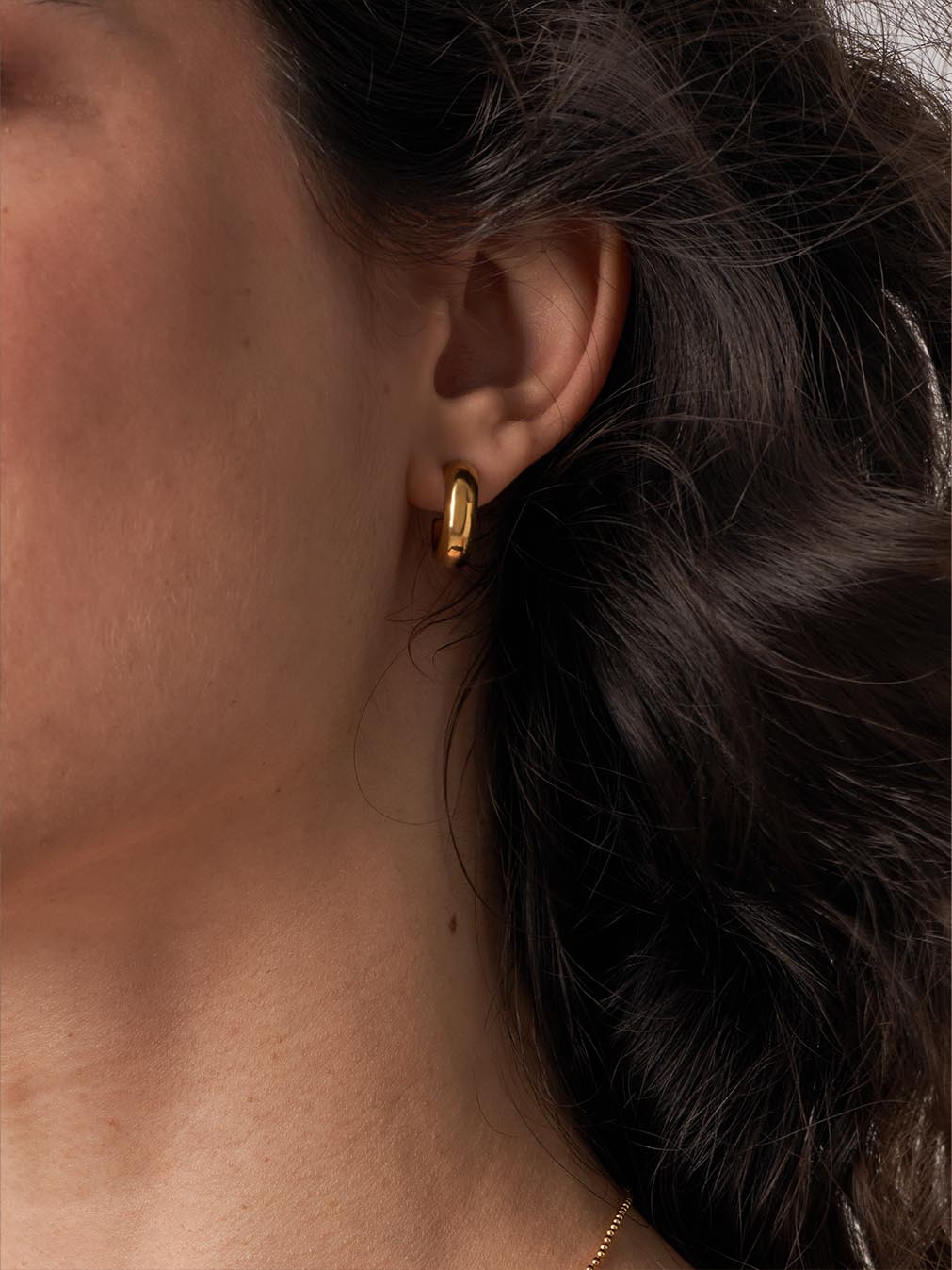 Chunky Small Hoops