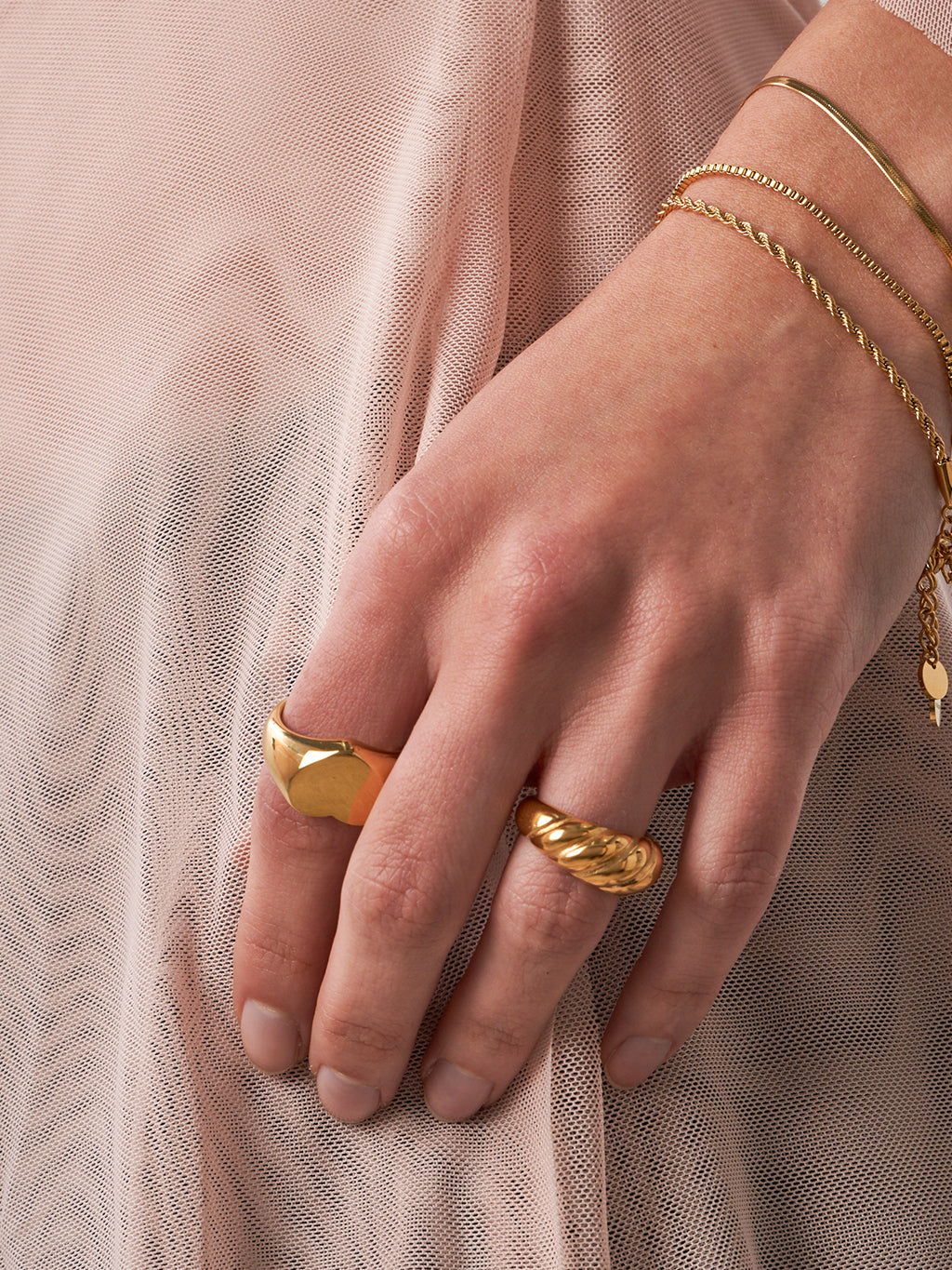 Classic Croissant Ring